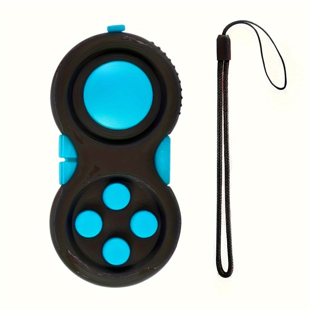 Fidget Pad With 8 Fidget Functions, Fidget Controller Stress Reducer, Fidget Toy Cube Relieves Stress And Anxiety Toys Christmas, Halloween, Thanksgiving Day easter gift