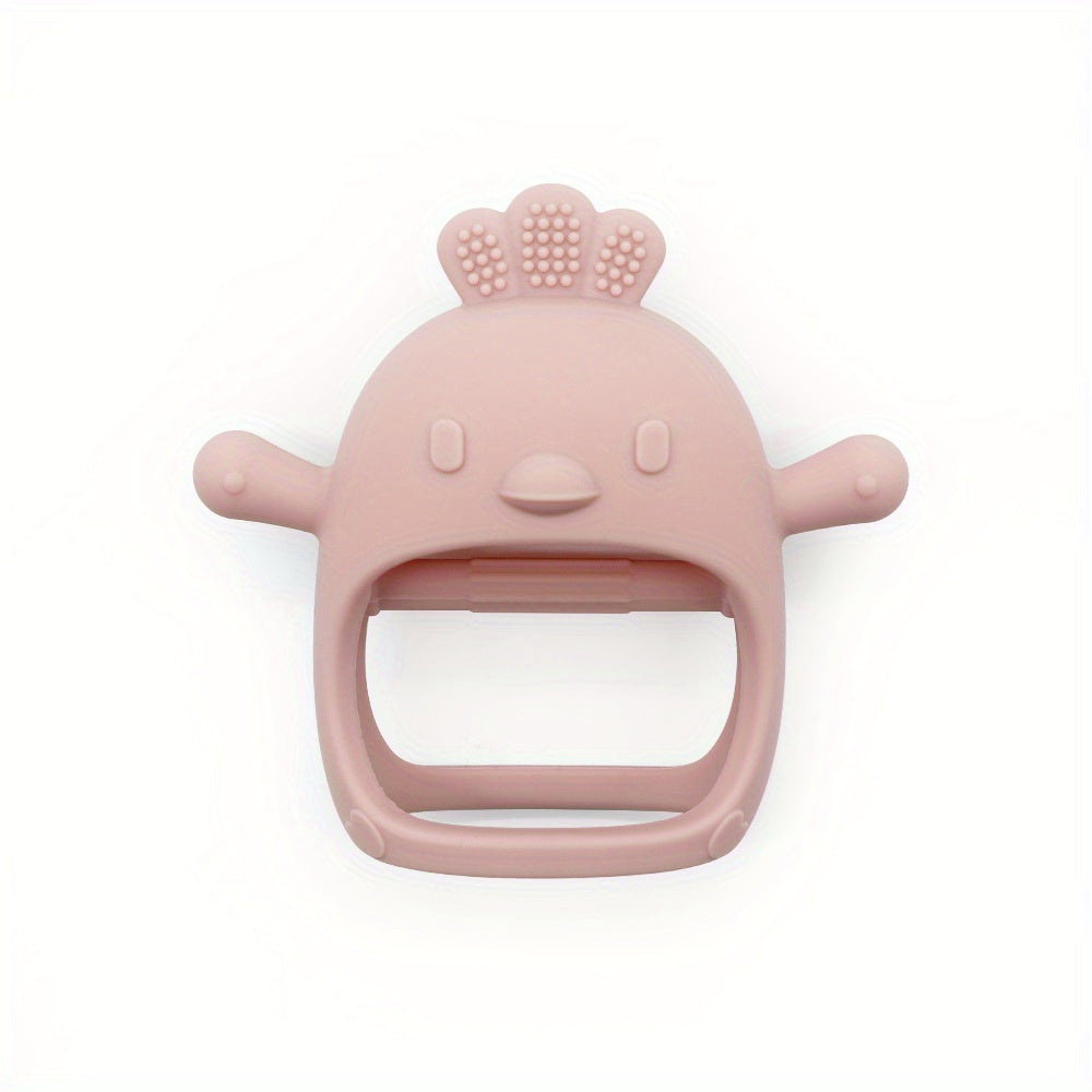 Silicone Teething Toy Suitable for Children Over 3 Months Old, Used as Sucking Chew Toy