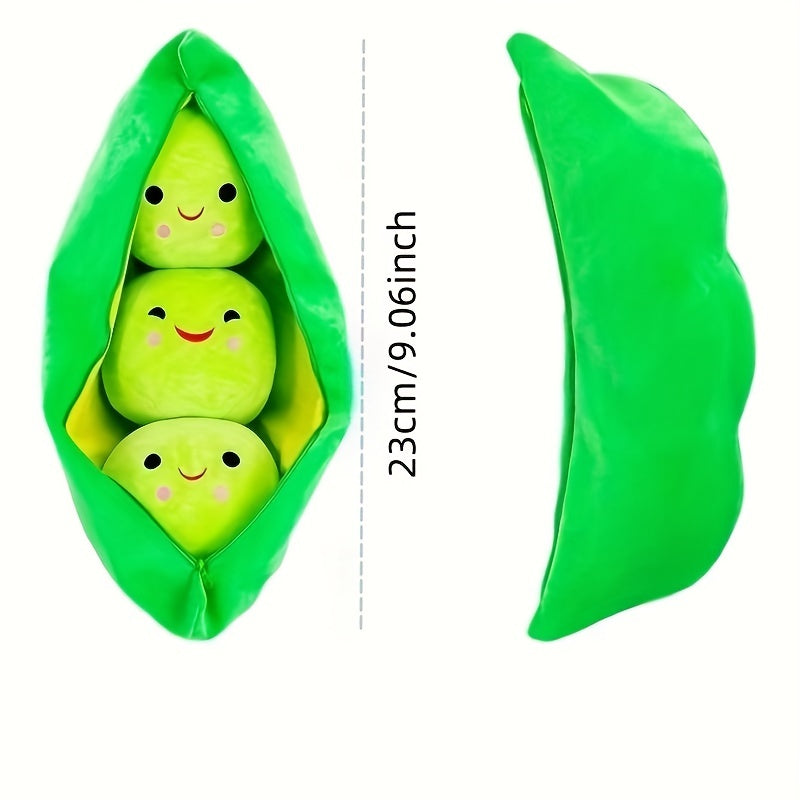 Funny Pea Pod Pillow Doll Plush Toy, Doll Pillow Plush Toy For Children Christmas, Halloween, Thanksgiving Gift