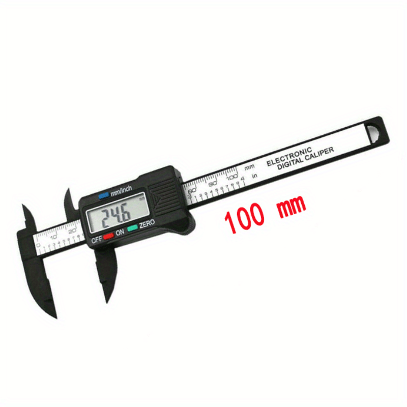 150mm 100mm Electronic Digital Caliper Carbon Fiber Dial Vernier Caliper Gauge Micrometer Measuring Tool Digital Ruler