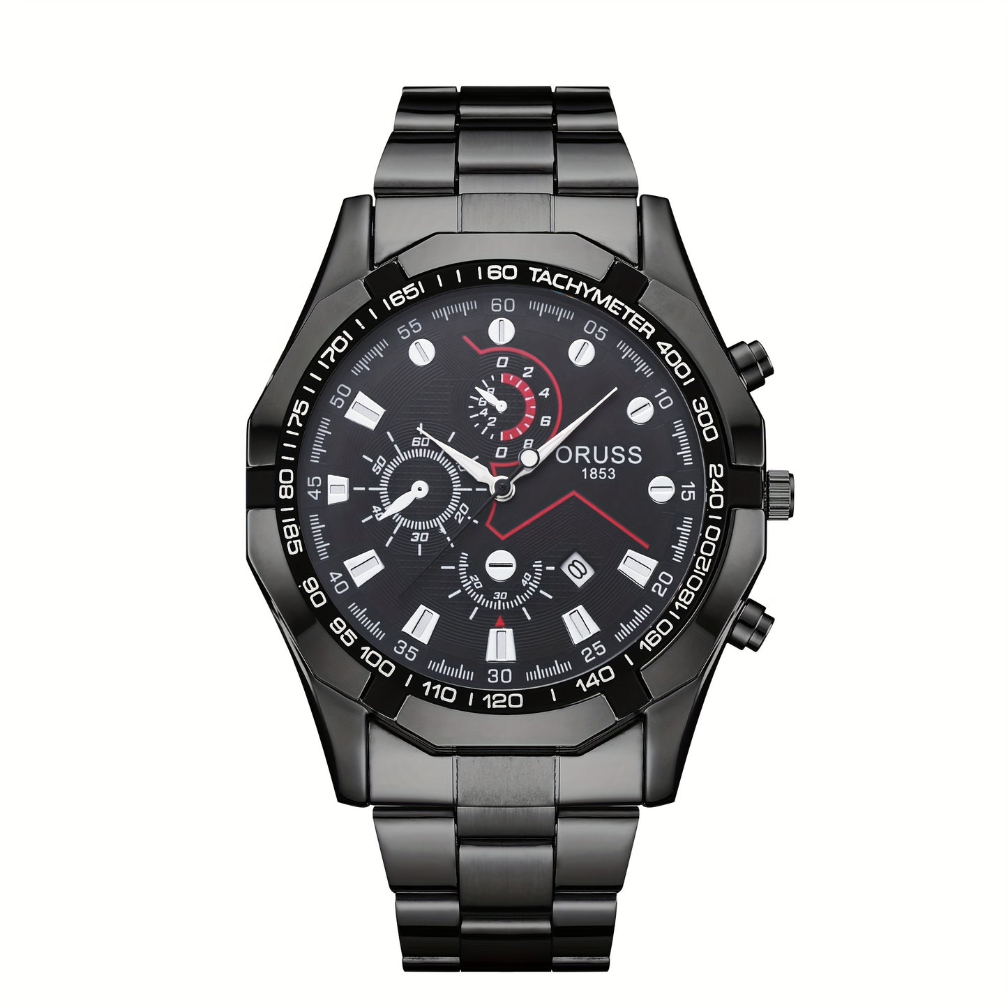 Elegant Business Quartz Men’s Watch - Waterproof, Luminous Dial with Date, Perfect Gift for Every Occasion