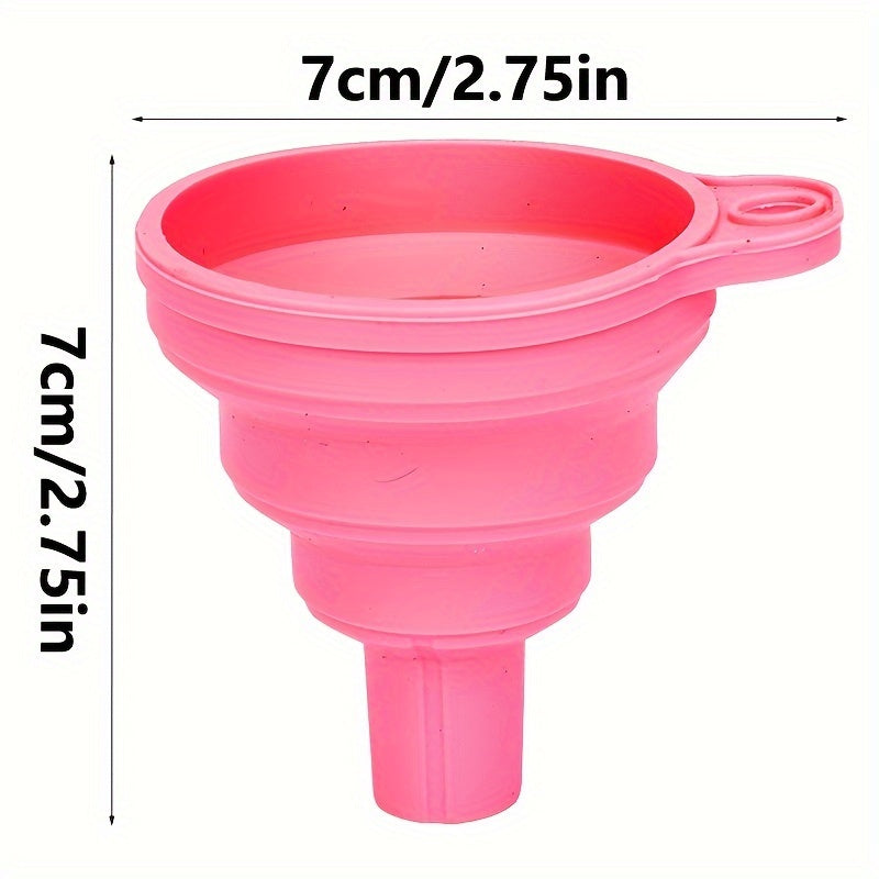 [Foldable Car Funnel] Durable & Flexible Foldable Portable Funnel for Car Engine Oil Change | Universal Fit, Leak-Proof Design with Easy-Pour Spout, Automotive Fluid Transfer, Car Maintenance Tool, Userfriendly Design, Leakpr