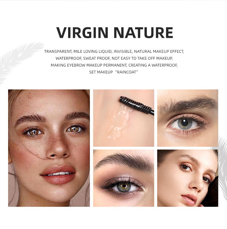 DIMSHOW Waterproof Eyebrow Gel - Smudge-Proof, Long-Lasting Hold for a Natural Look - Ideal Valentines Day & Mothers Day Gift for Women - Sweat-Resistant, Flawless Eyebrow Setter