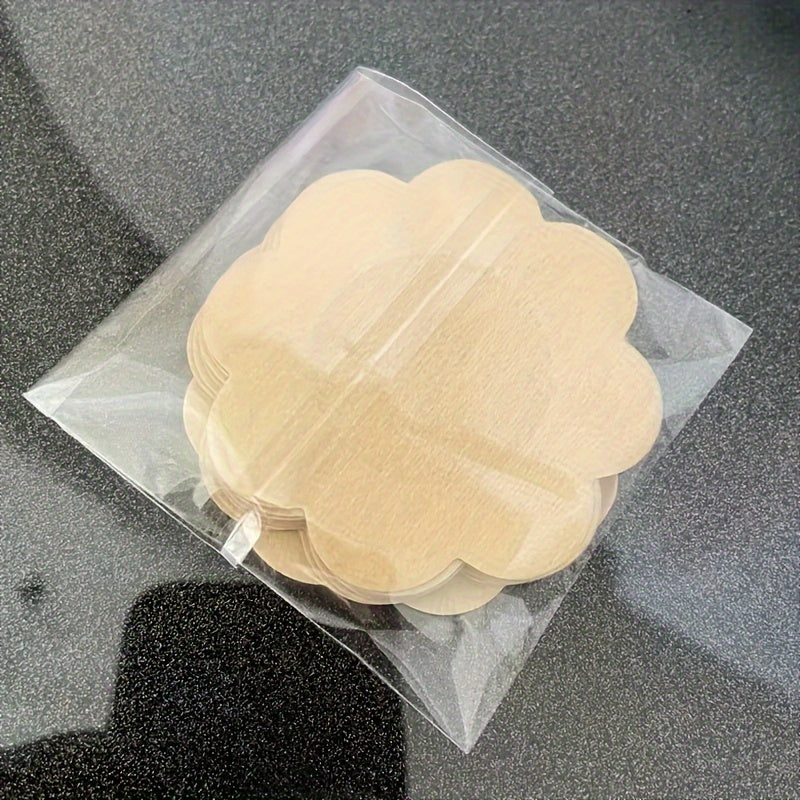 10/20/50/100pcs Disposable Invisible Nipple Covers - Ultra-Thin Breathable Non- Fabric, Anti-Convex Point Design, Round & Flower Shapes for Seamless Under Clothing, Women's Fashion & Lingerie Accessories, Discreet Underwear,