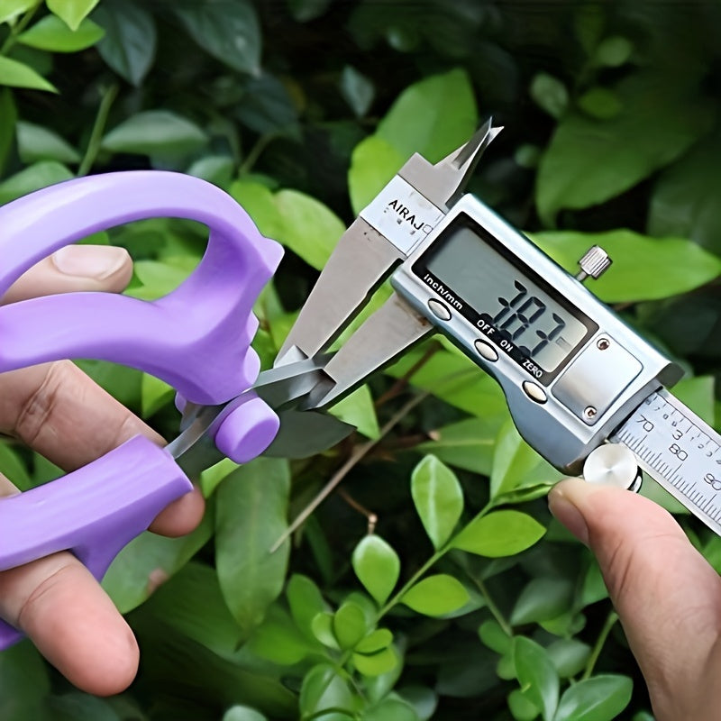 SUMYOUNG Professional Pruning Shears, Ambidextrous Comfort Grip Handles, Classic Style, Stainless Steel Blades, Manual Garden Scissors for Flower Arranging, Gardening Trimming, Plant Pruning, Fruit Picking