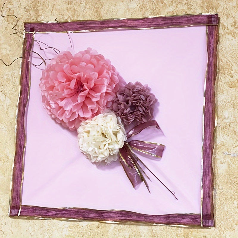 20pcs Set Hanging Flower Pompom Tissue Paper Pom Poms for Weddings and Other Occasions Party Birthday Baby Shower Christmas, Halloween Decorations, Event Styling, Party Decorations, Whimsical Decor, Hanging Decor, Delicate De