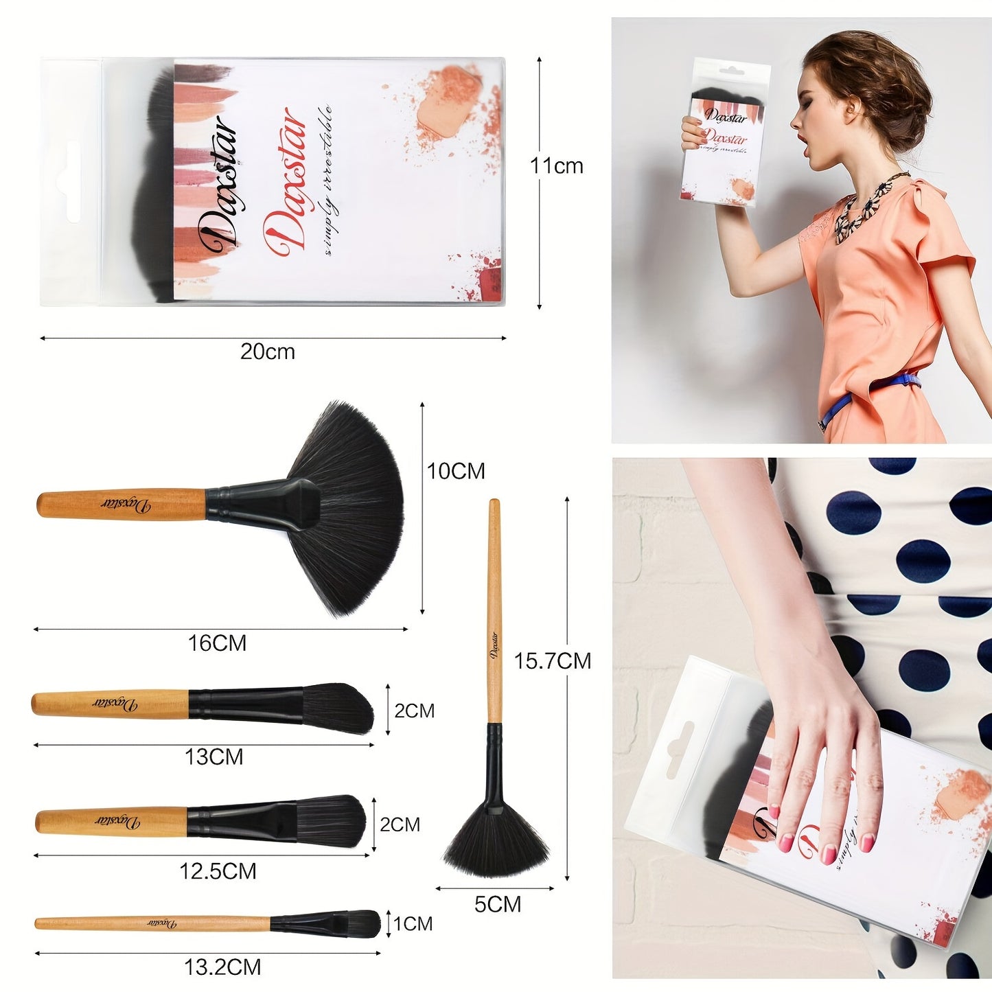 32Pcs Makeup Brushes Eyebrow Face Pencil Blush Liquid Cream Powder Useful Tool