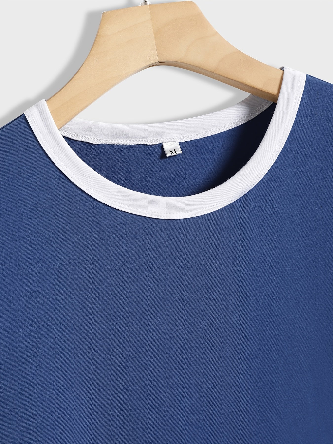 Summer Loose Crew Neck Short Sleeve Casual Simple T-shirt, Women's Clothing