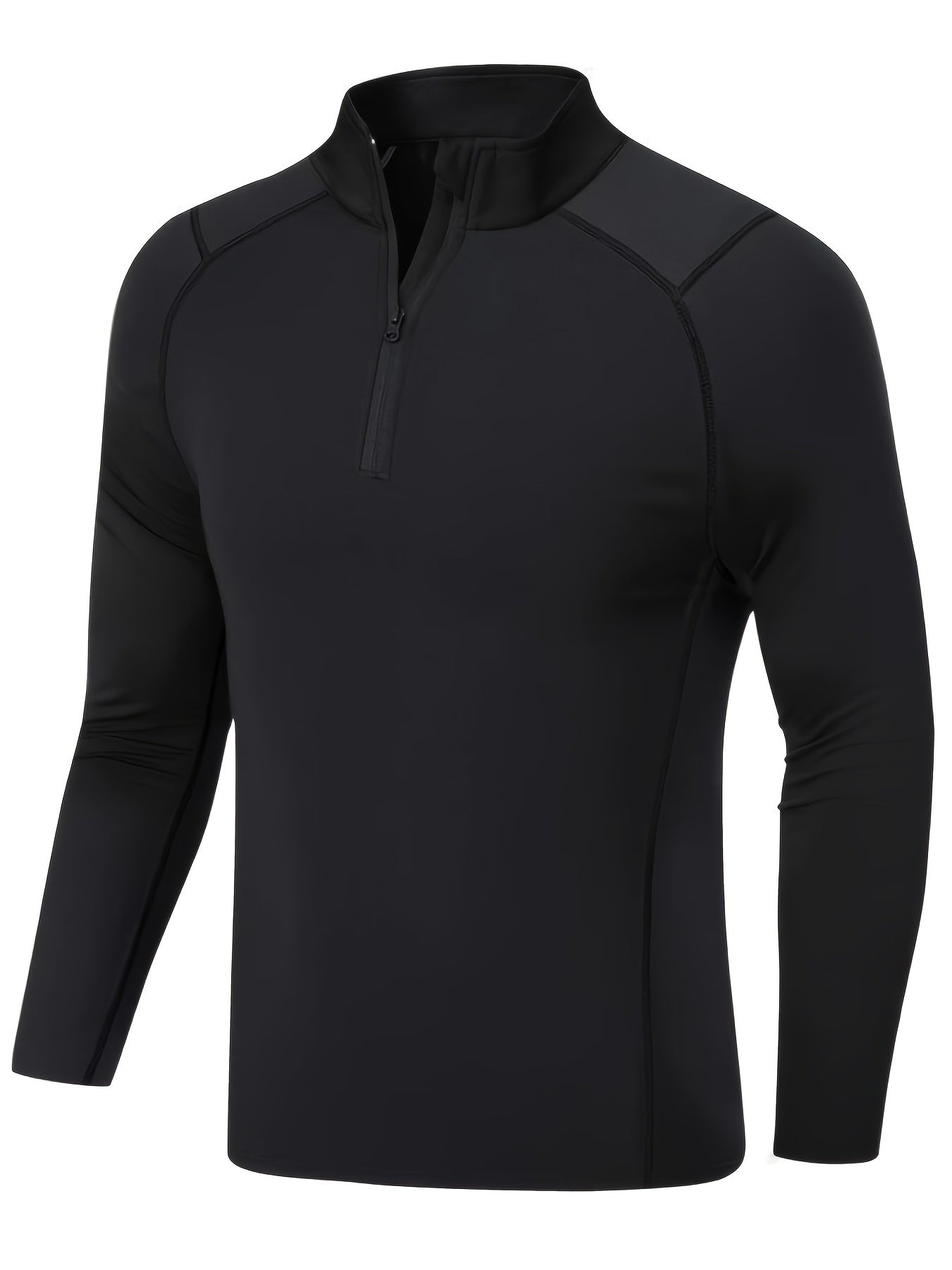 Men's Fitness Long Sleeve T-Shirt Autumn and Winter Fleece-Lined Basketball Training Sweatpants