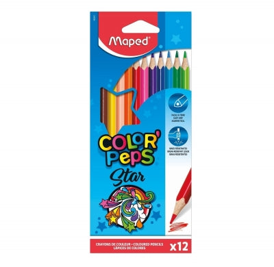 Maped Color'Peps Colour Pencils 12 Pack