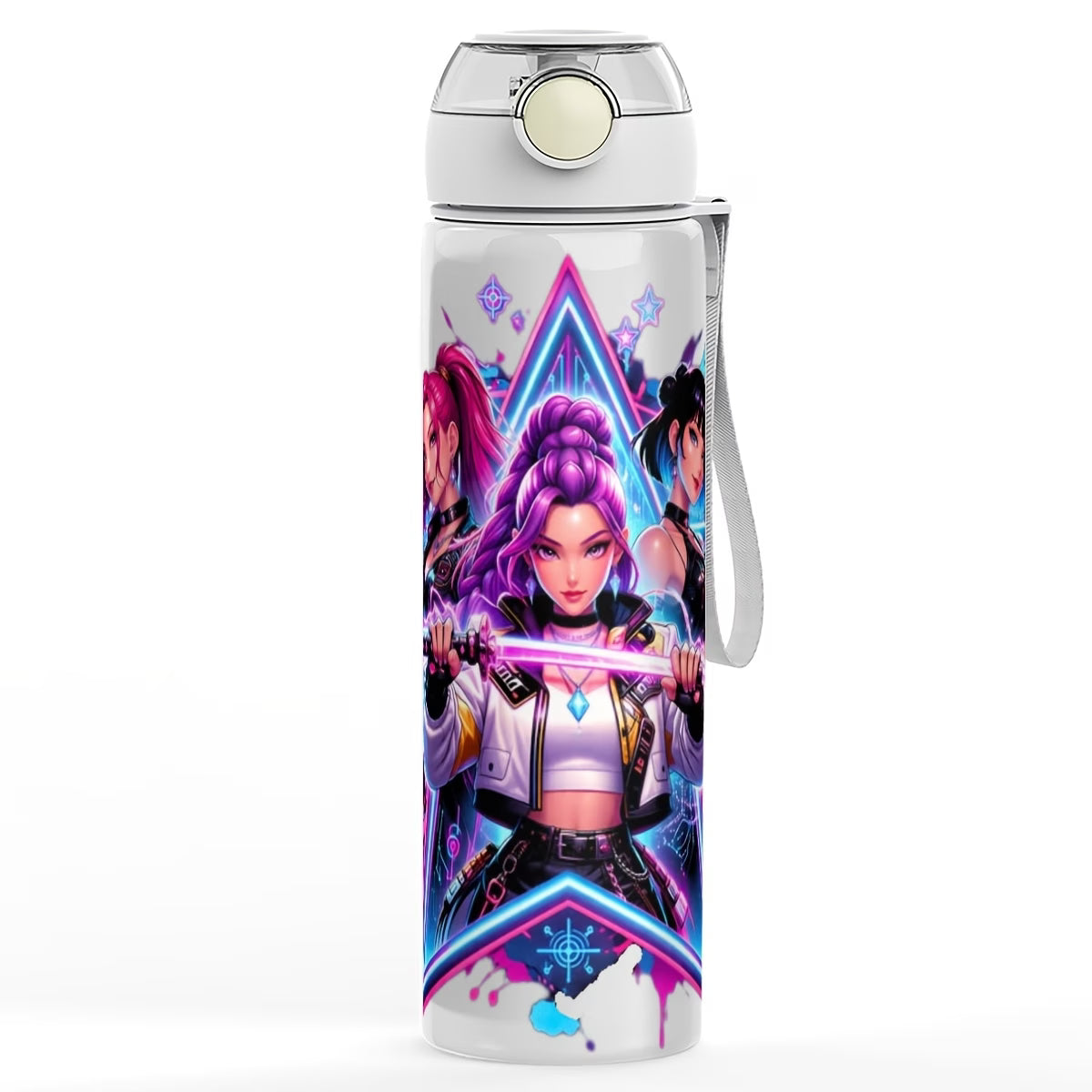 Kpop 750Ml Plastic Travel Water Bottle