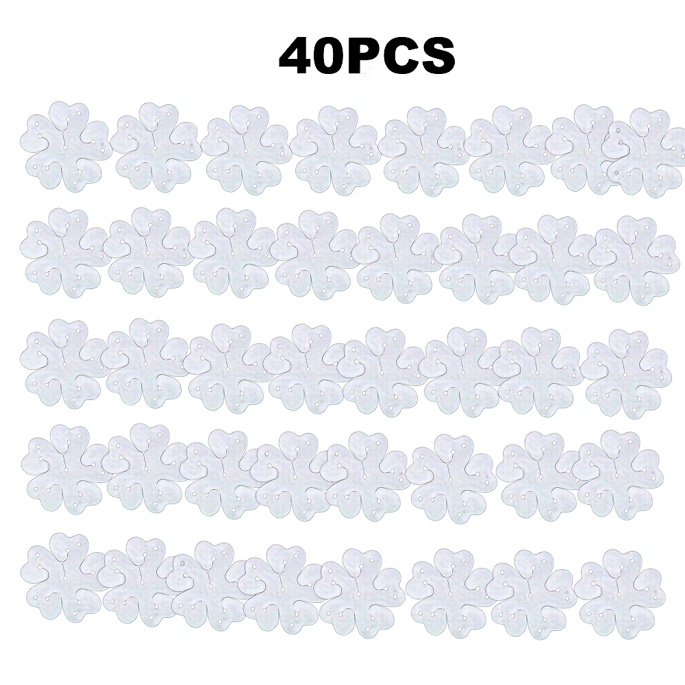 [Balloon Clips] 80/40/20pcs Balloon Clips | Flower Modeling Clip Holder Fixer for Wedding Birthday Party Decoration DIY Balloons Accessories