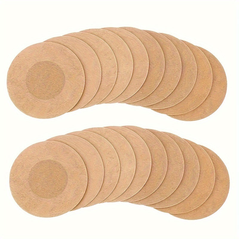 10/20/50/100pcs Disposable Invisible Nipple Covers - Ultra-Thin Breathable Non- Fabric, Anti-Convex Point Design, Round & Flower Shapes for Seamless Under Clothing, Women's Fashion & Lingerie Accessories, Discreet Underwear,