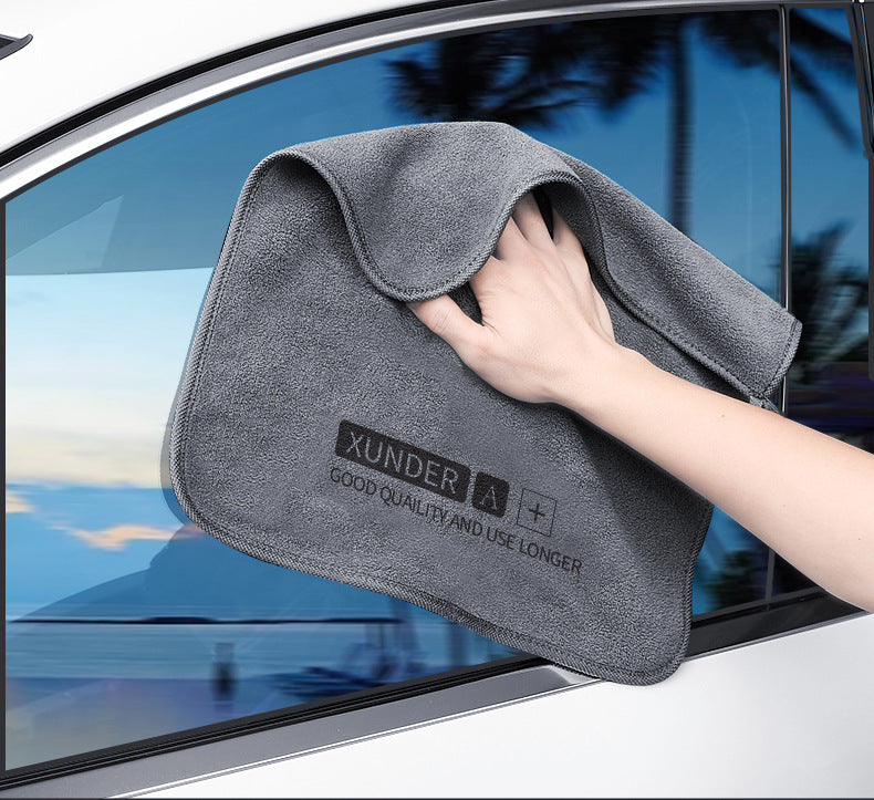 Supreme Microfiber Car Wash Towel - Double-Sided, Super Absorbent, No Shedding, Extra Thick for Professional-Grade Car Care