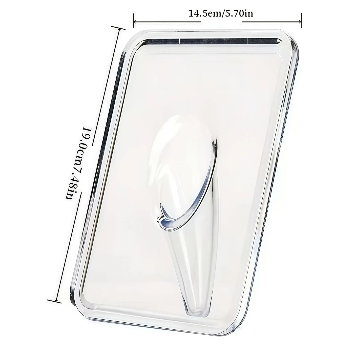 1pc Awaoko Modern Acrylic Vase - Clear Rectangular Design with Intricate Frame-Like Structure, Elegant Decorative Vase for Home & Office, Perfect Gift for Easter, Mother's Day, Friends, Boyfriend, Girlfriend, Family, Teachers