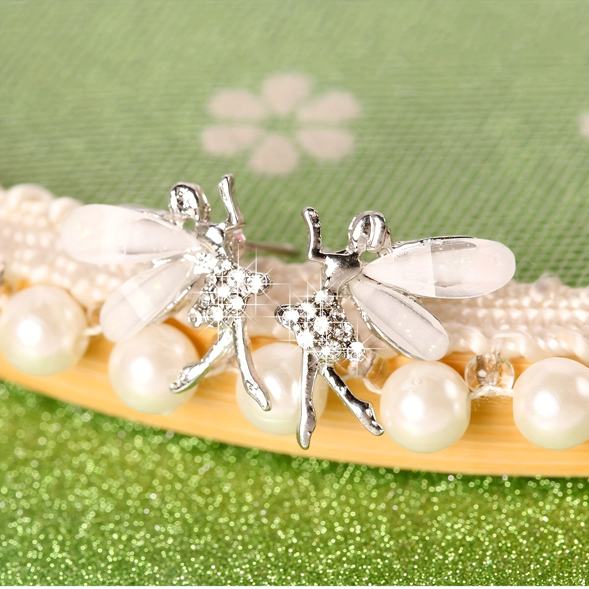 Vintage Korean Flower Fairies Stud Earrings - Daily Chic & Party-Ready, All-Season Versatile Jewelry