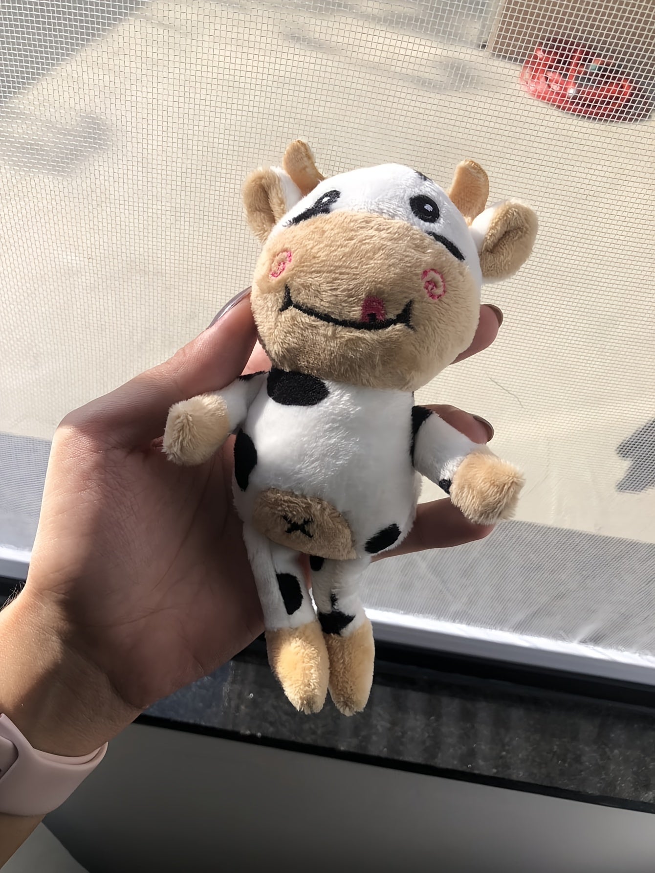 Adorable 1pc Cow Plush Toy - Perfect Chew Toy for Dogs and Cats!