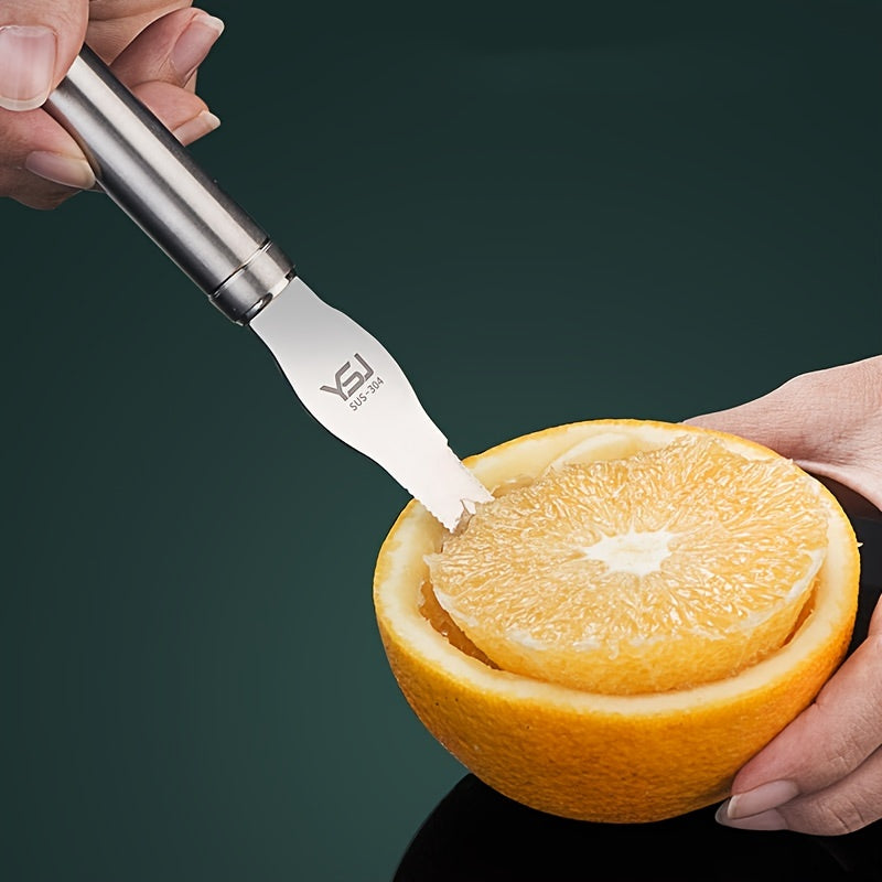 1pc Orange Peeler Tools Stainless Steel Citrus Peel Cutter Citrus Remover Easy Open Lemon Peeler Vegetable Slicer Fruit Tools Kitchen Gadgets Kitchen Accessories