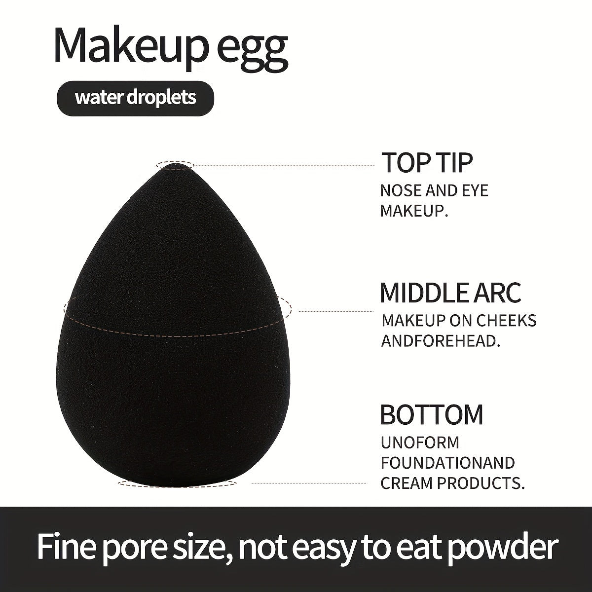 MAANGE 20pcs Professional Makeup Brush Set, Including 18 Makeup Brushes + Flannel Bag + 1 Large Water Drop Makeup Egg, Soft Bristle Makeup Brush, Foundation Brush, Eyeshadow Brush, Blending Brush, Concealer Brush, Eyeliner Br