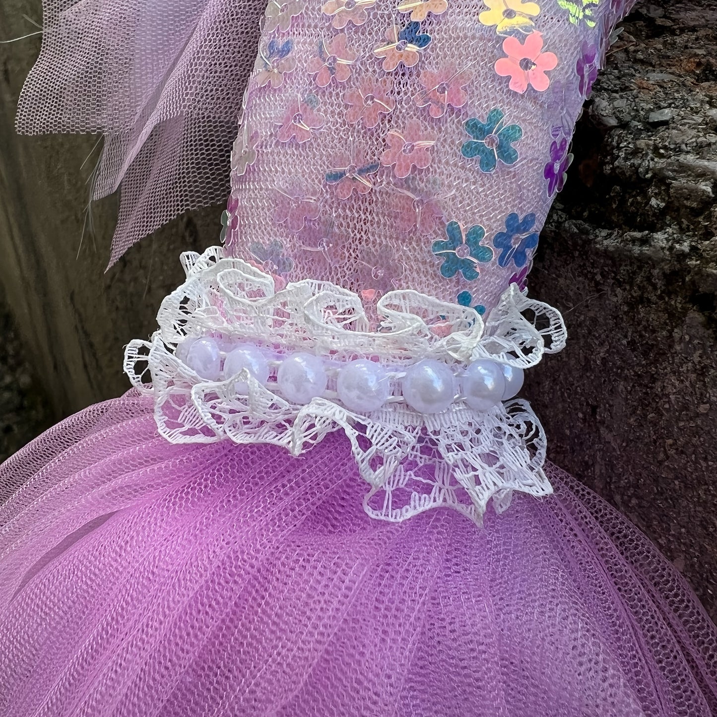 45cm/17.72inch Mermaid Doll Girl Toy Blue Eyed Children's Princess Doll Wedding Dress Doll Family Birthday Gift Fish Tail Can Be Unfolded, Christmas/Halloween/Thanksgiving Gift