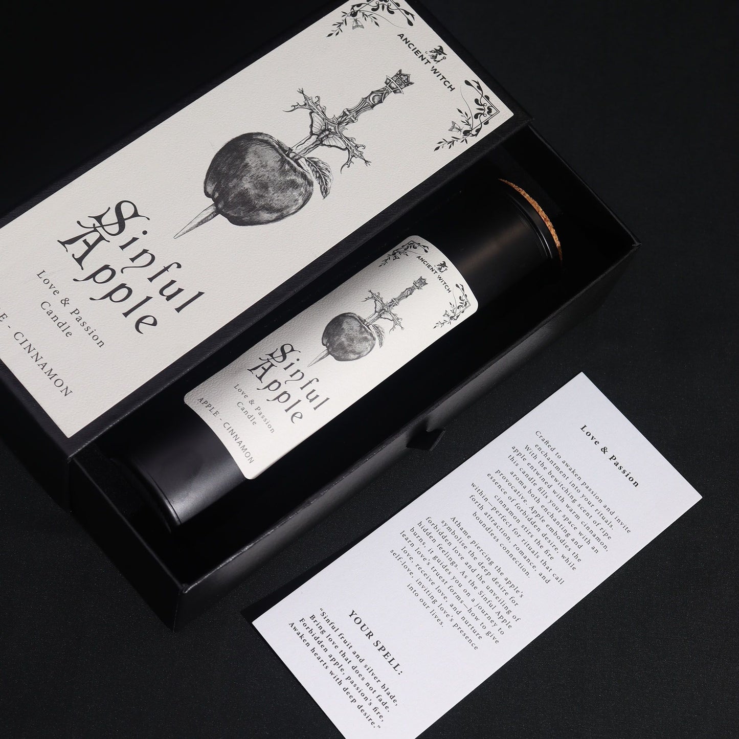 Ancient Witch Ritual Candles - Sinful Apple