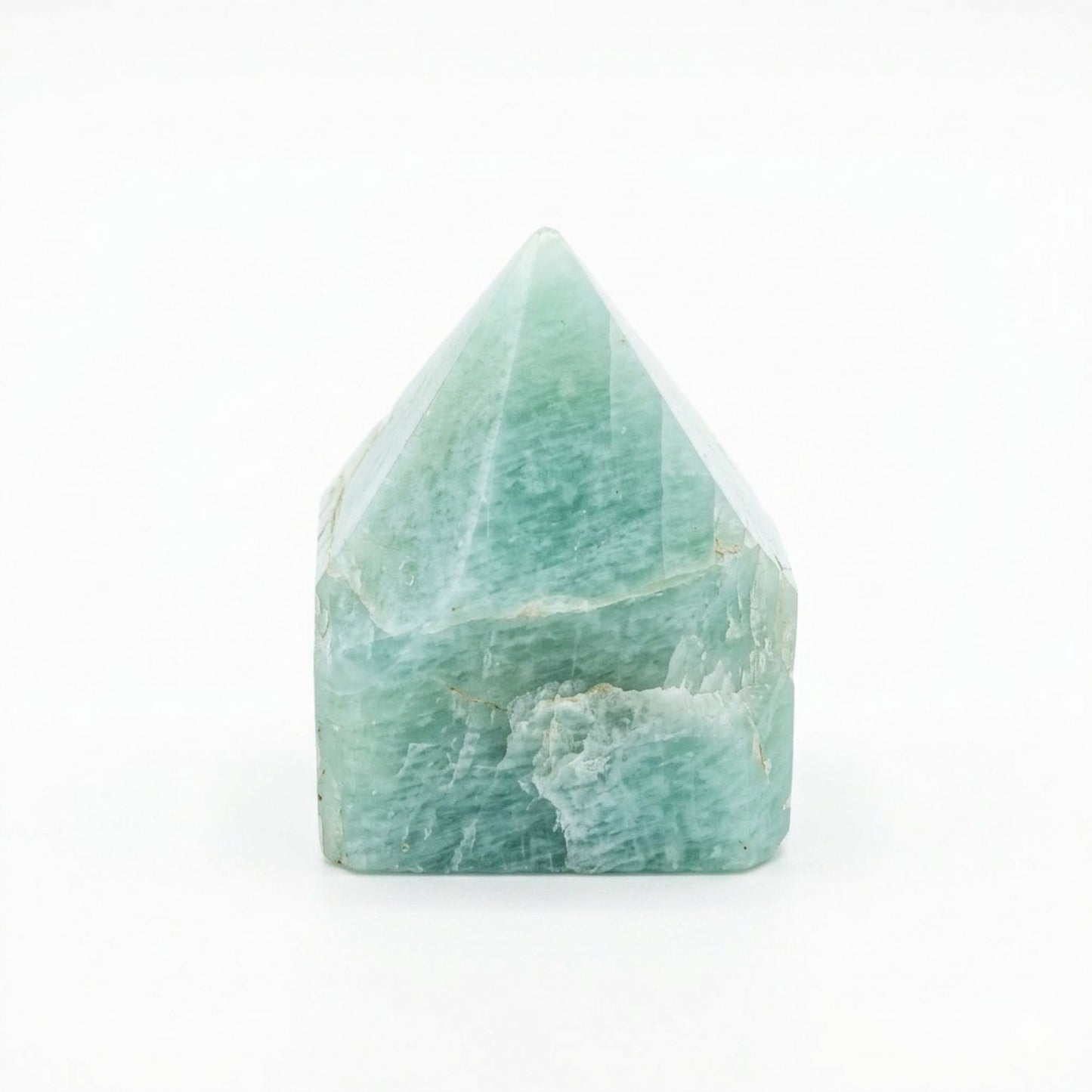 Gemstone Top Polished Points - Indian Amazonite (approx 5-6 pieces)
