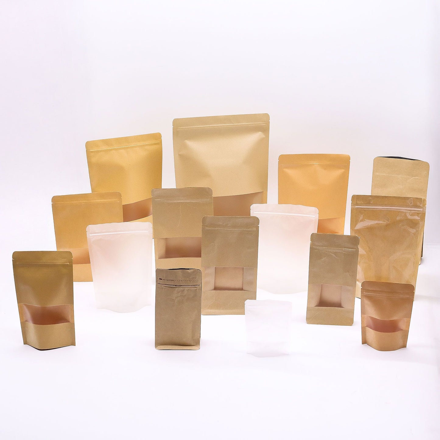 Kraft Window Bag 25x35cm