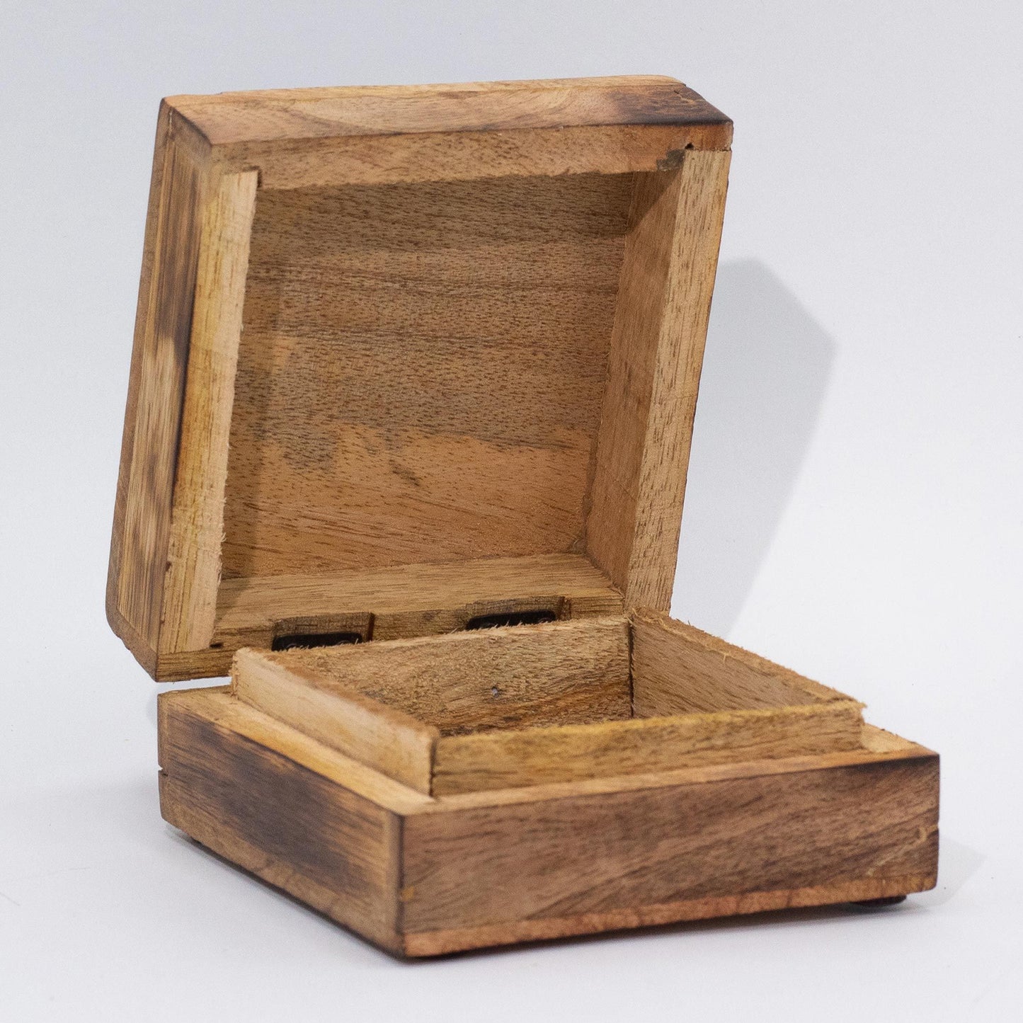 Hop Hare Big Enameled Square Box - The Sun