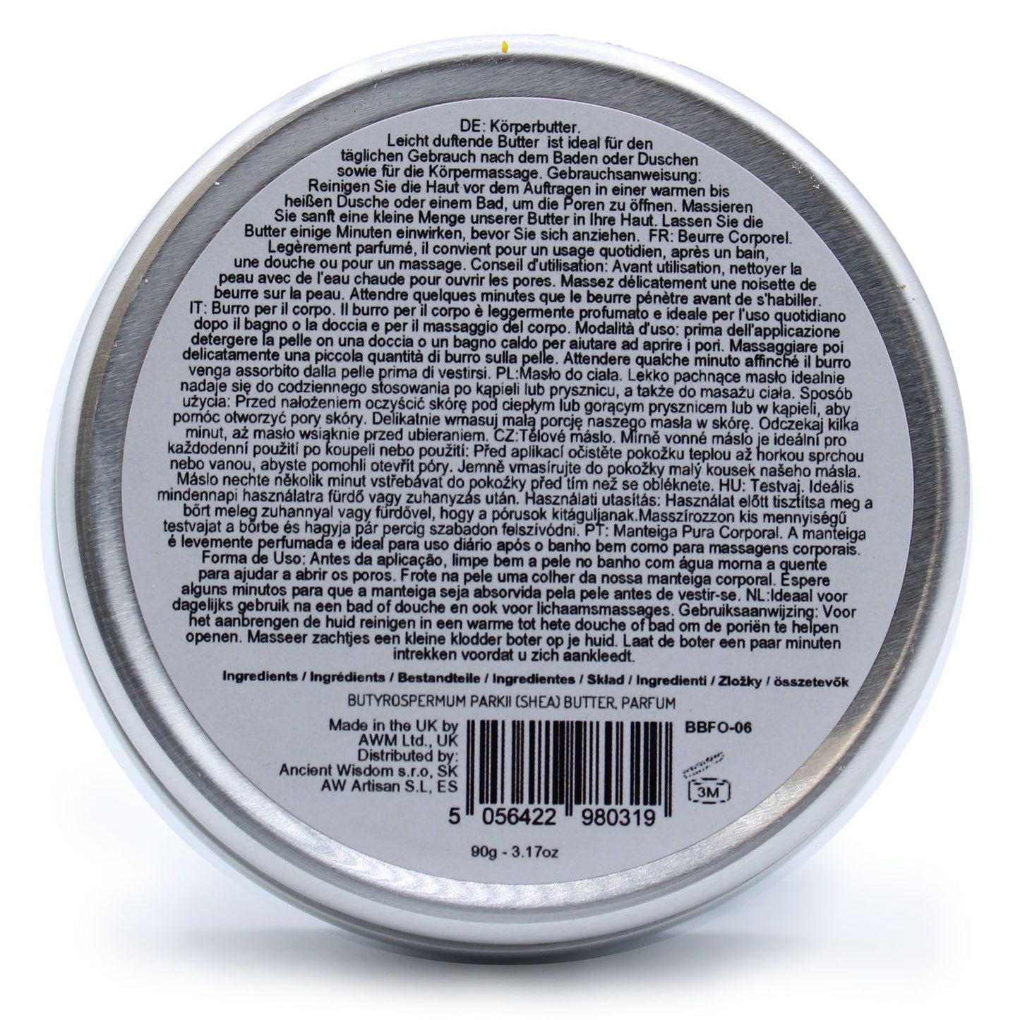 Scented Shea Body Butter 90g - Fluffy Marshmallow