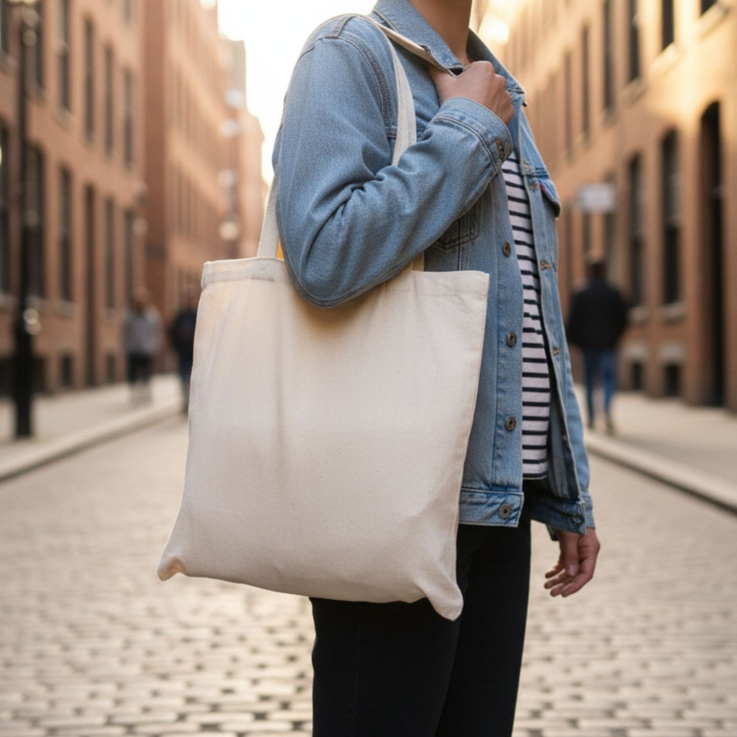 Nomad Sari Iconic Toni Tote Bag - Unprinted - Natural 10oz
