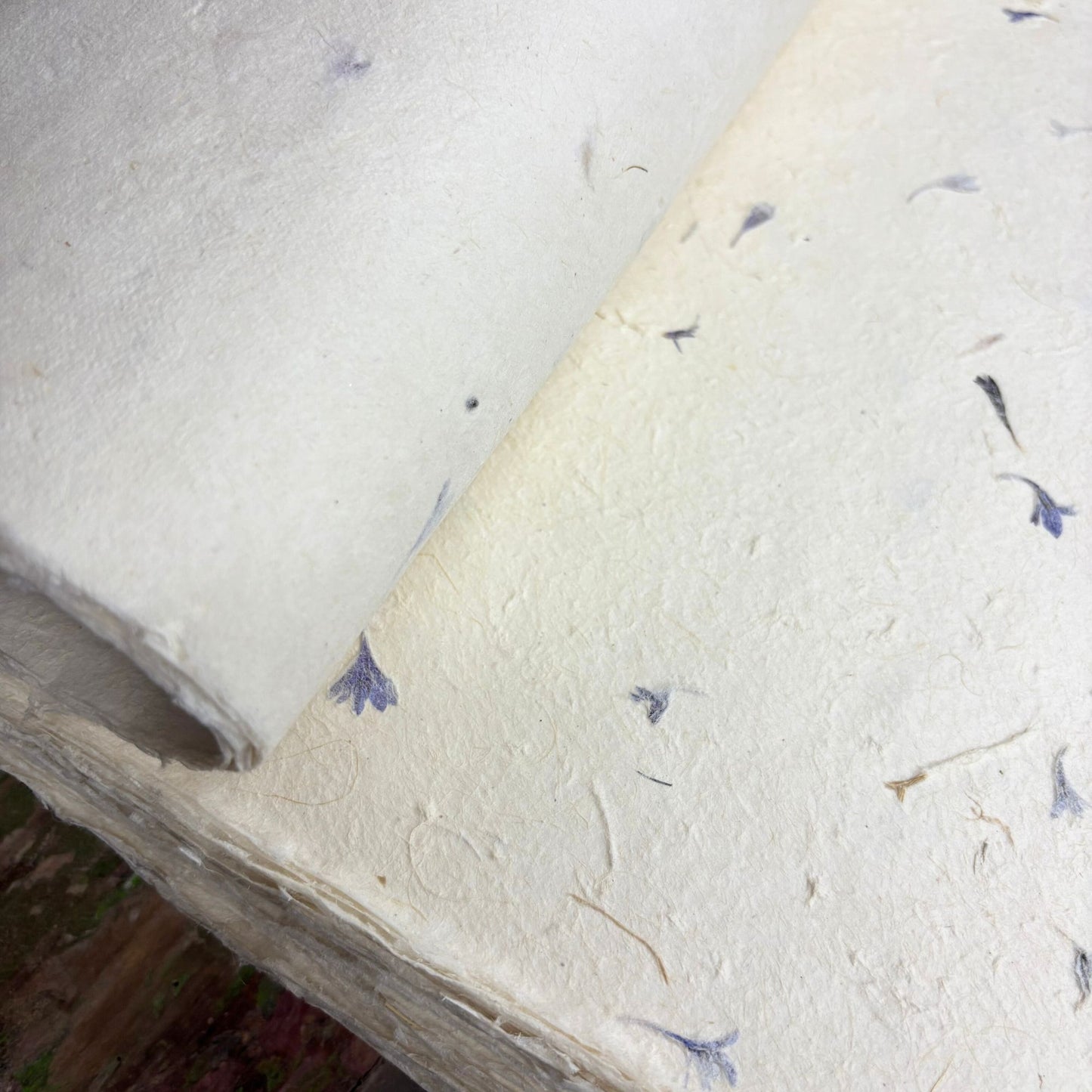 Lokta Craft & Wrapping Paper 51x76cm – Cornflower Petal