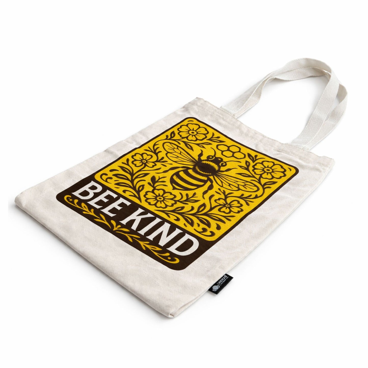 Nomad Sari Iconic Toni Tote Bag - Bee Kind - Natural 10oz