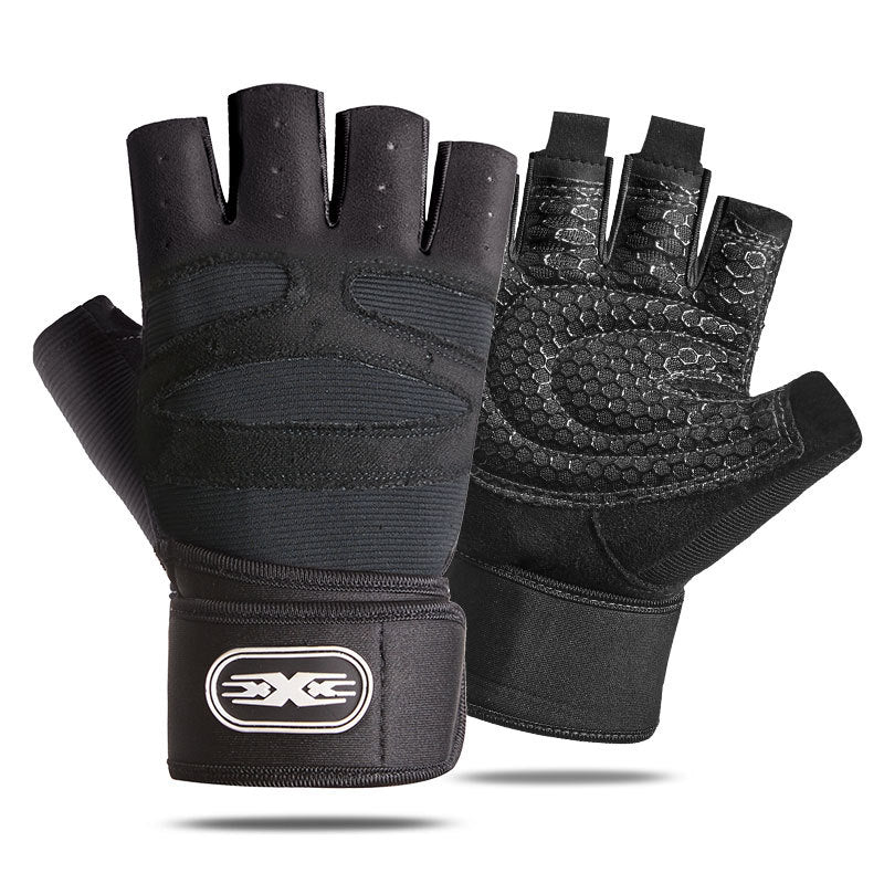 Half-finger Fitness Gloves for Men and Women, Breathable for Dumbbell Lifting, Driving, Outdoor Activities, Sun Protection, Sports, and Cycling