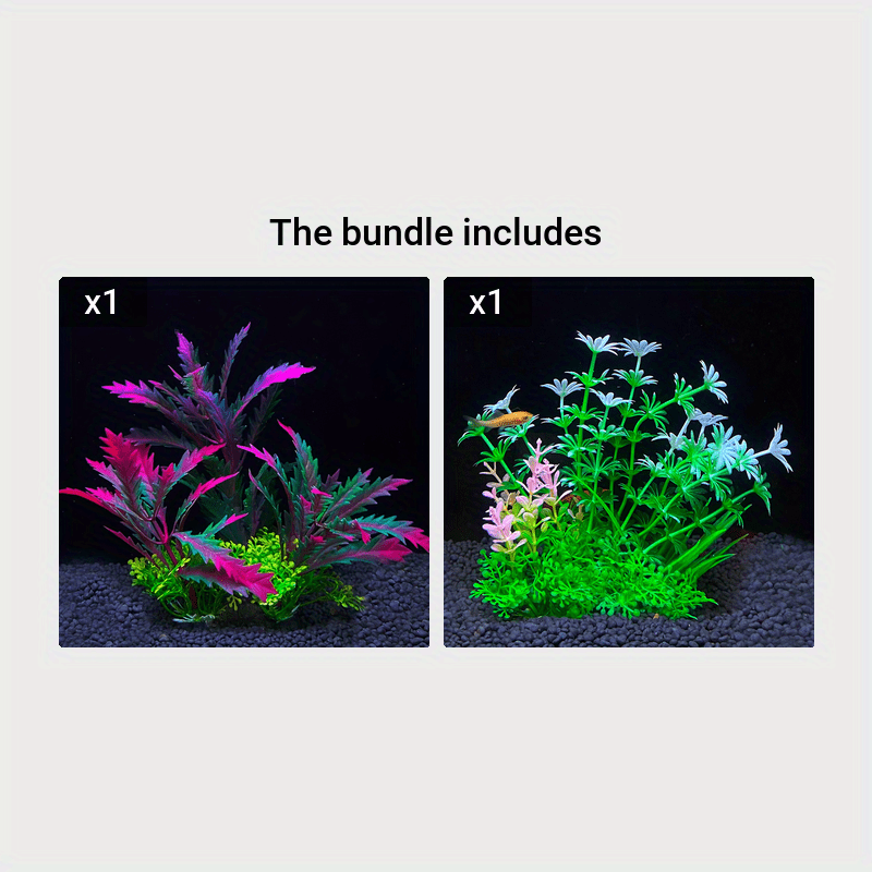 Brighten Up Your Aquarium With Artificial Plants - Fish Tank Plants, Plastic Artificial Plant, And Fish Hides Aquatic Plants