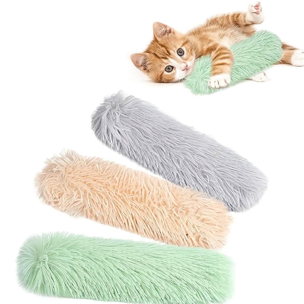 1pc Cat Kicking Toy With Sand Sound For Indoor Cats - Promotes Exercise And Playfulness
