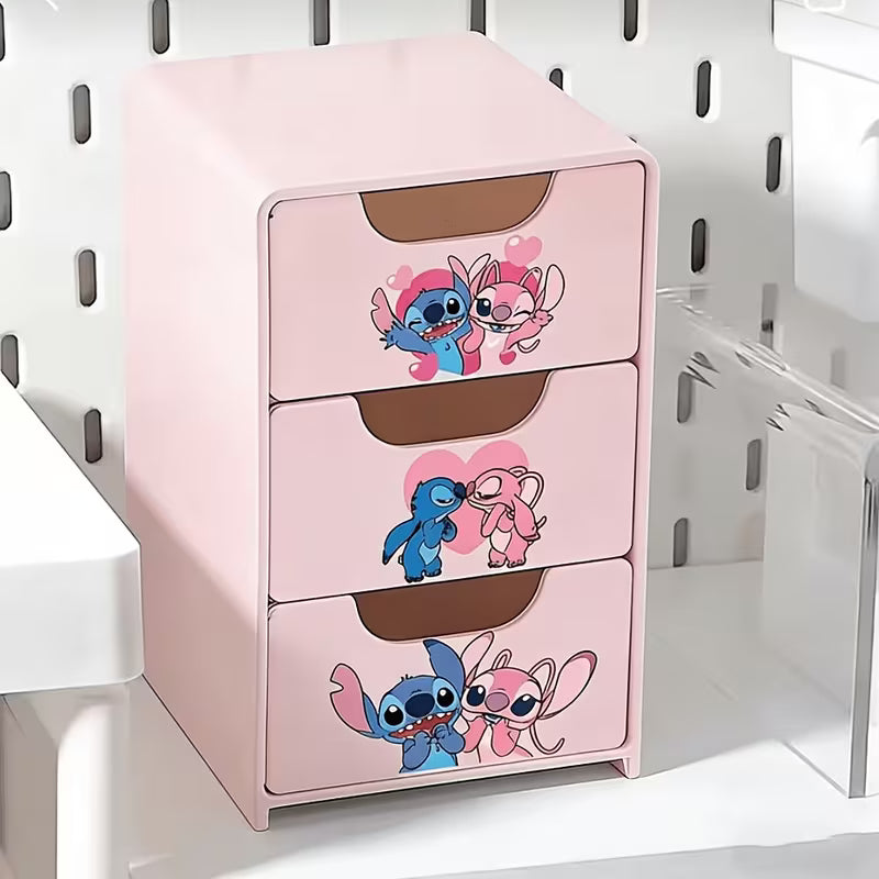 Stitch 3-Layer Desktop Storage Box