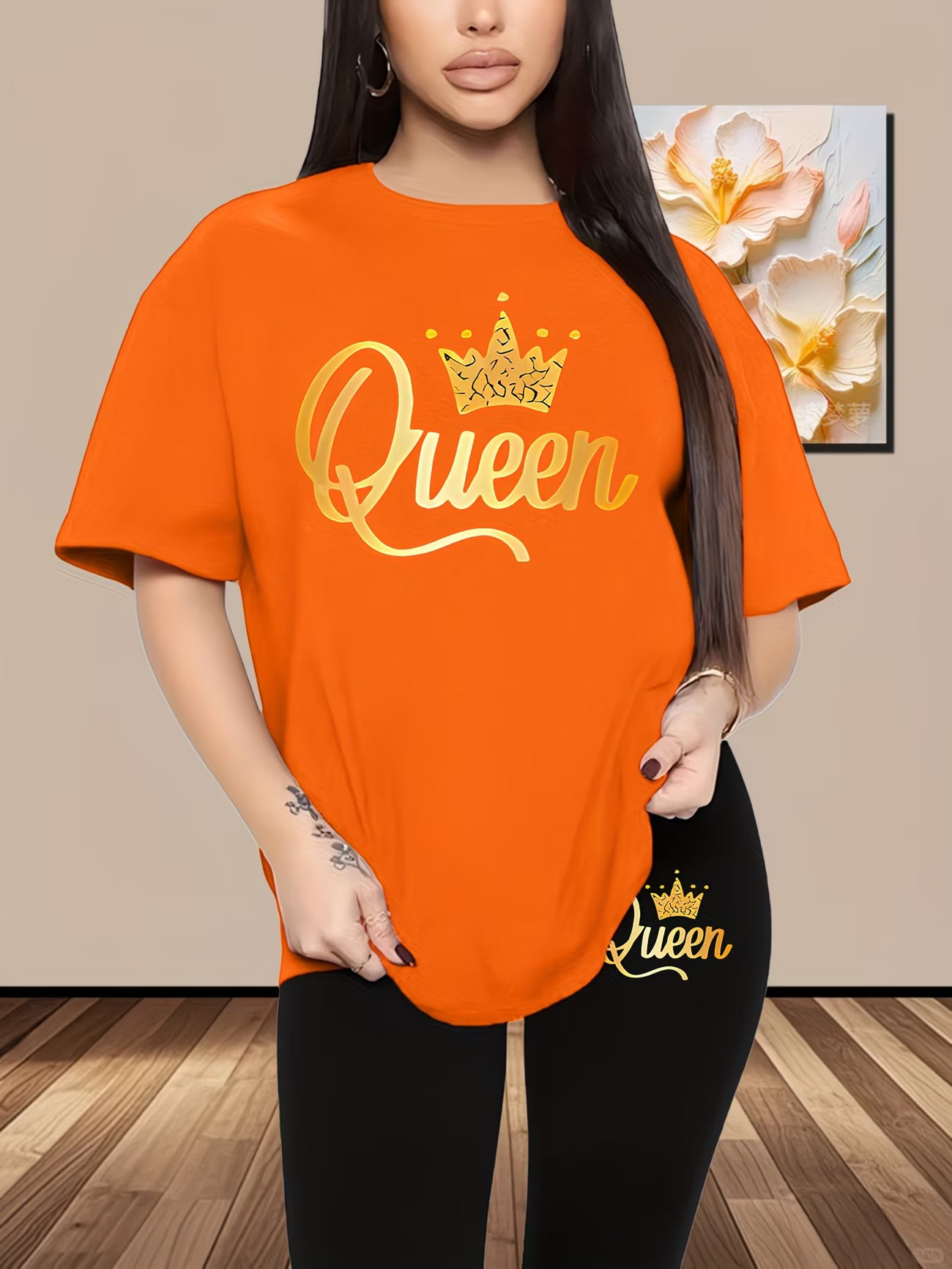 Women's Queen Top & Trousers