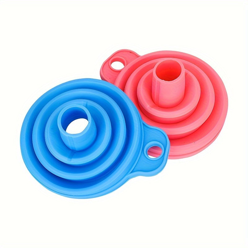 [Foldable Car Funnel] Durable & Flexible Foldable Portable Funnel for Car Engine Oil Change | Universal Fit, Leak-Proof Design with Easy-Pour Spout, Automotive Fluid Transfer, Car Maintenance Tool, Userfriendly Design, Leakpr