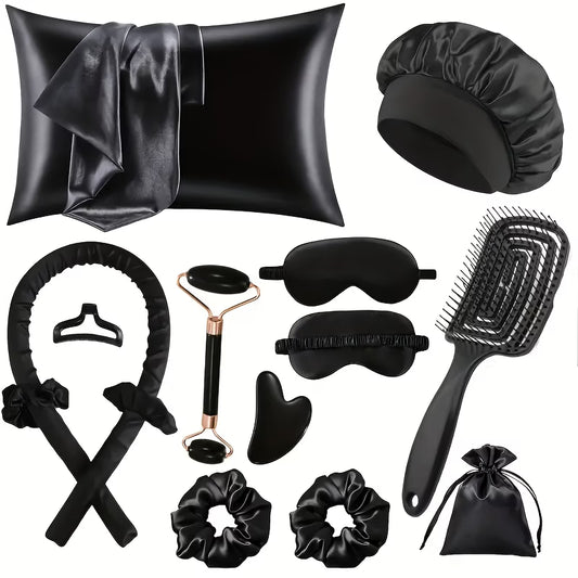 13pcs Women'S Sleep Hairstyle Design Tool Set