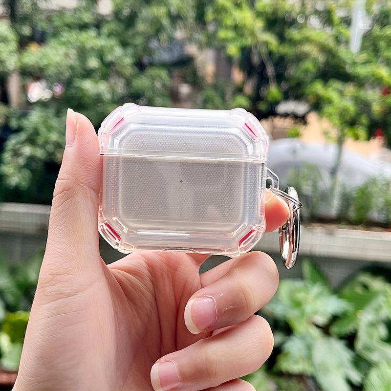 Shockproof Protective Case For Airpods Pro3: Get Maximum Audio Clarity With Creative Clear TPU Earbuds