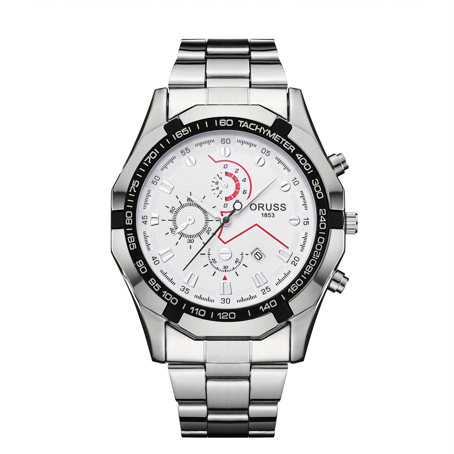 Elegant Business Quartz Men’s Watch - Waterproof, Luminous Dial with Date, Perfect Gift for Every Occasion