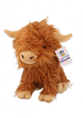 Highland Cow Plushie (9"/23cm)