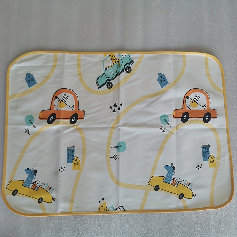 Baby Cotton Diaper Pad, Waterproof Breathable Washable Diaper Pad For 0-2 Years Old