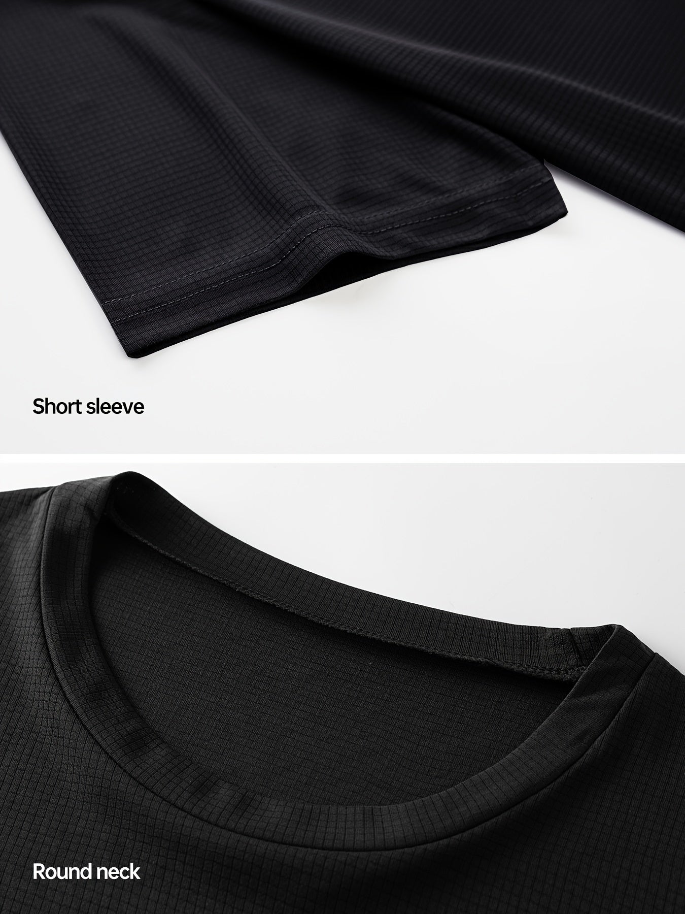 Xinso Prince Men'S 5pcs Black & White Quick-Dry Athletic Tank Tops - Slim Fit, Breathable Short Sleeve Shirts for Running, Gym, Basketball & More - Moisture Wicking, Lightweight & Stylis