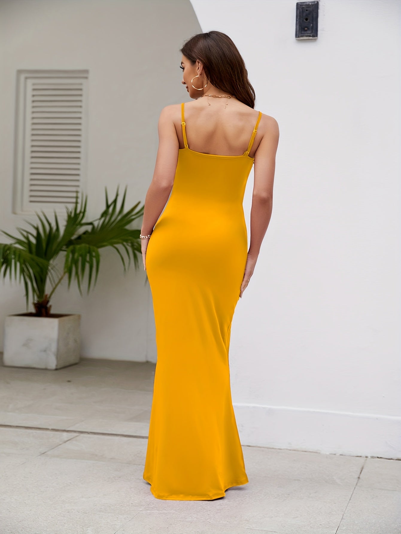 2025 New European and American Cross-border Fashion Elegant Party Dress Halter Backless Long Dress for Women