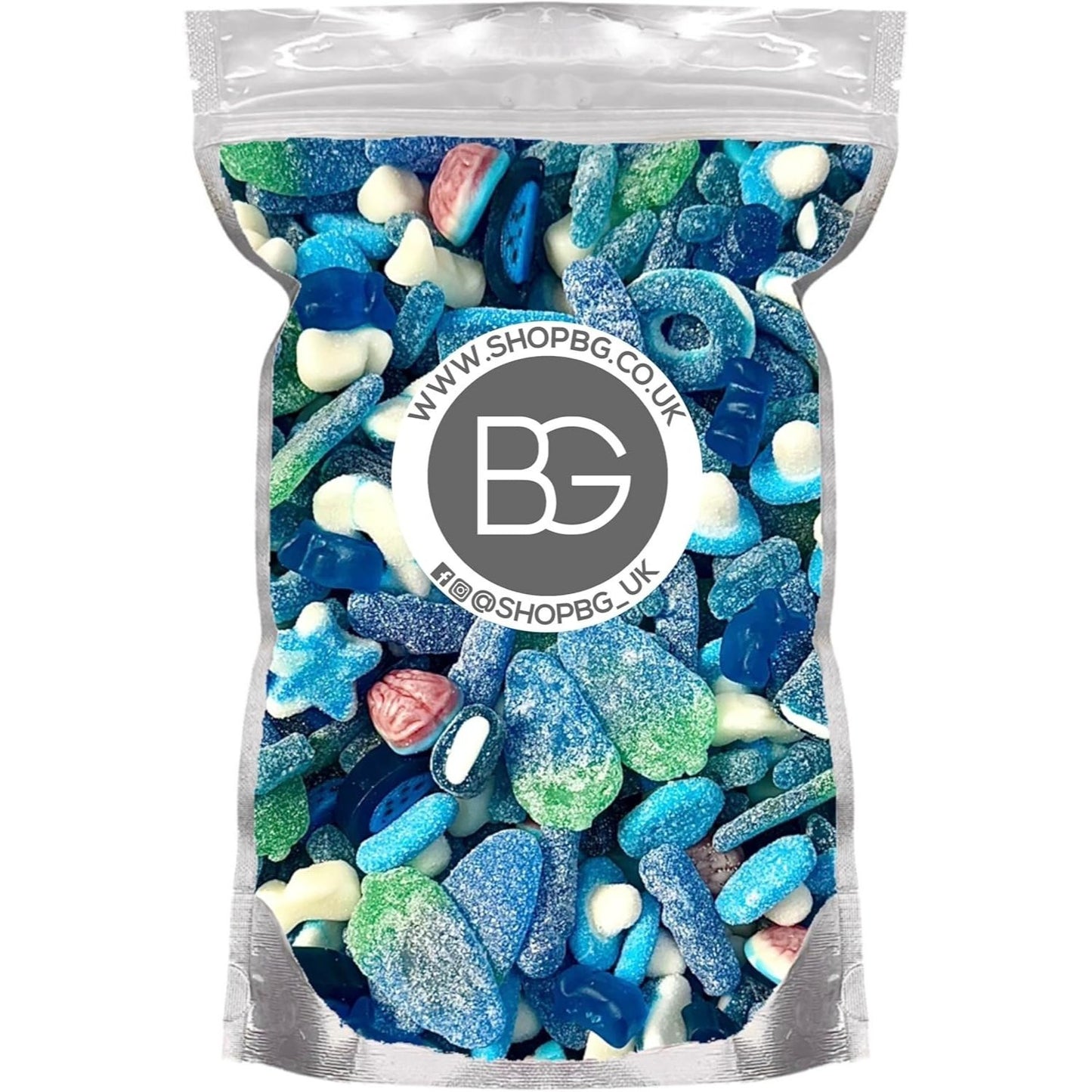 BG 800g Pick & Mix Sweets - Quality Large Retro Candy Sweeties Fresh Assortment, Fizzy, Jelly, Non-Fizzy, Gluten Free, Mixed 800g - Choose Your Pouch