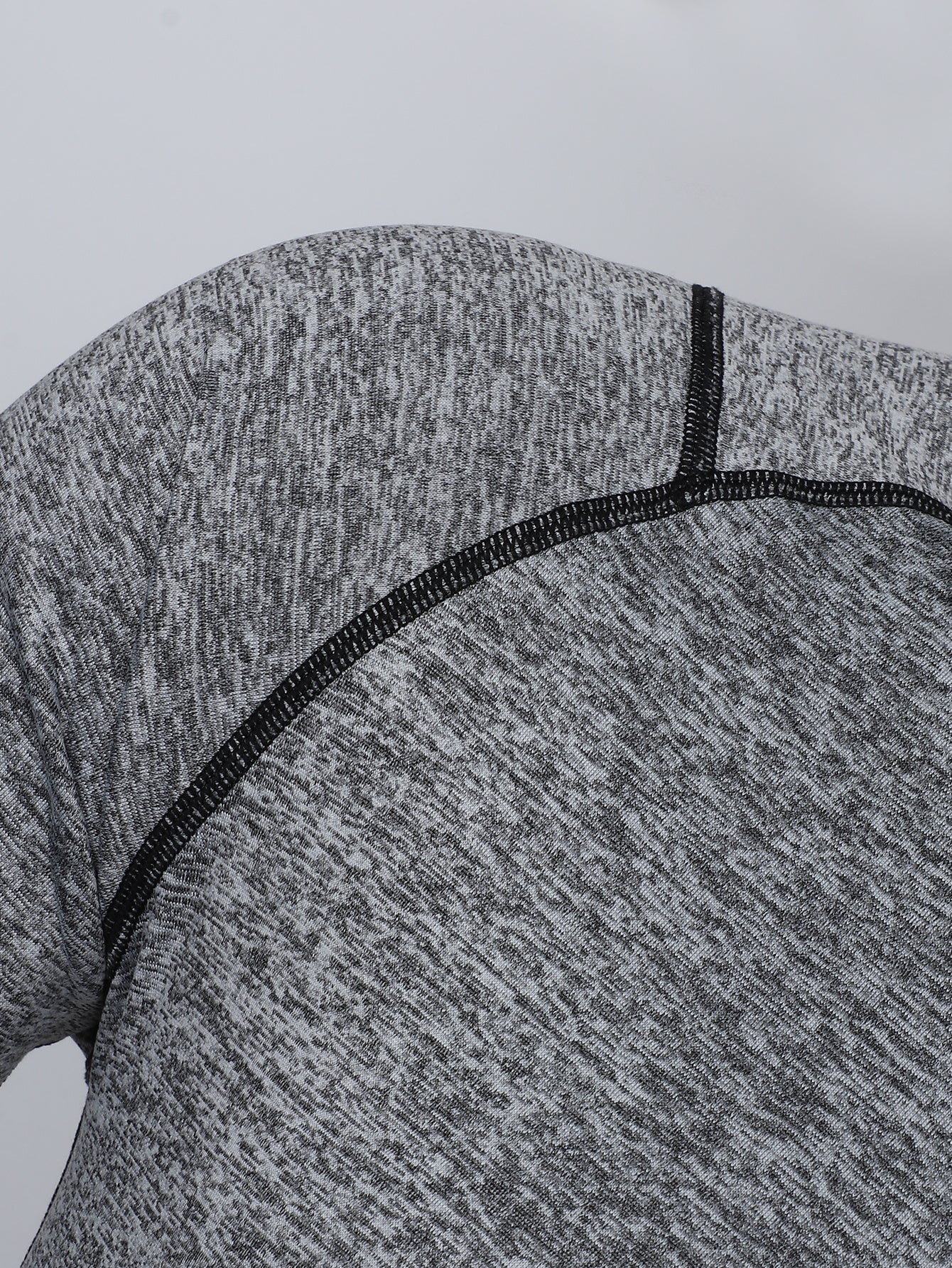 Men's Fitness Long Sleeve T-Shirt Autumn and Winter Fleece-Lined Basketball Training Sweatpants