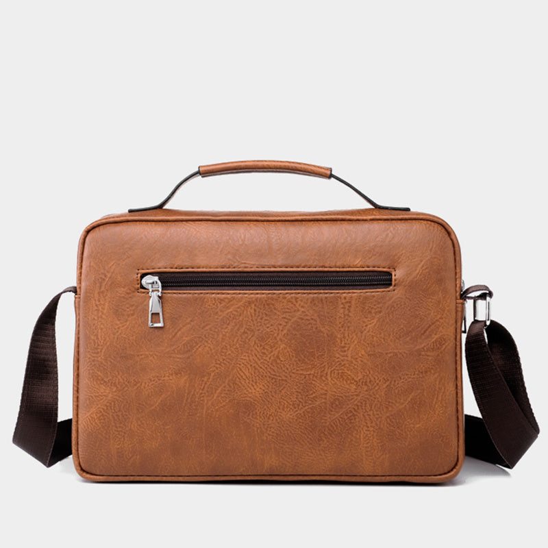 Men's Single-Shoulder Bag, Crossbody Bag, Business Messenger Bag, Shoulder Bag, Handbag, Casual Bag for Men