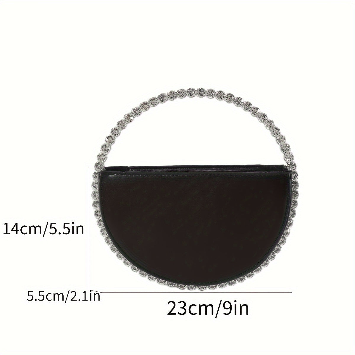 Flower Rhinestone Evening Purse, Luxury Hollow Out Clutch Bag, Women Handbag For Wedding Prom Cocktail Party