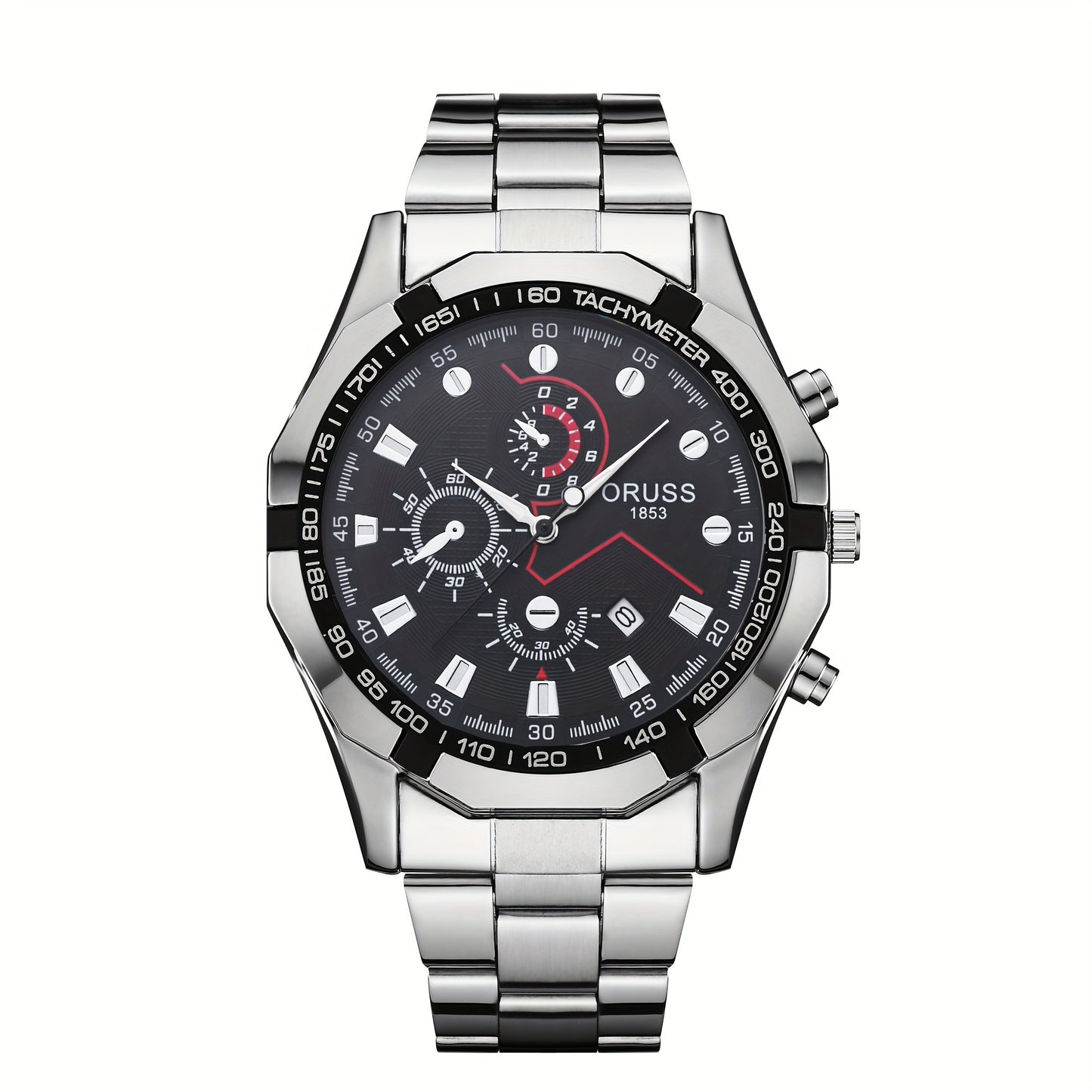 Elegant Business Quartz Men’s Watch - Waterproof, Luminous Dial with Date, Perfect Gift for Every Occasion